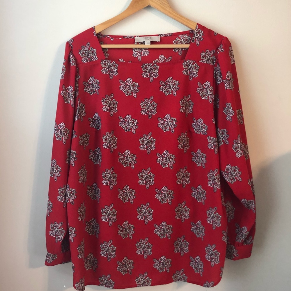 LOFT Plus Red Top